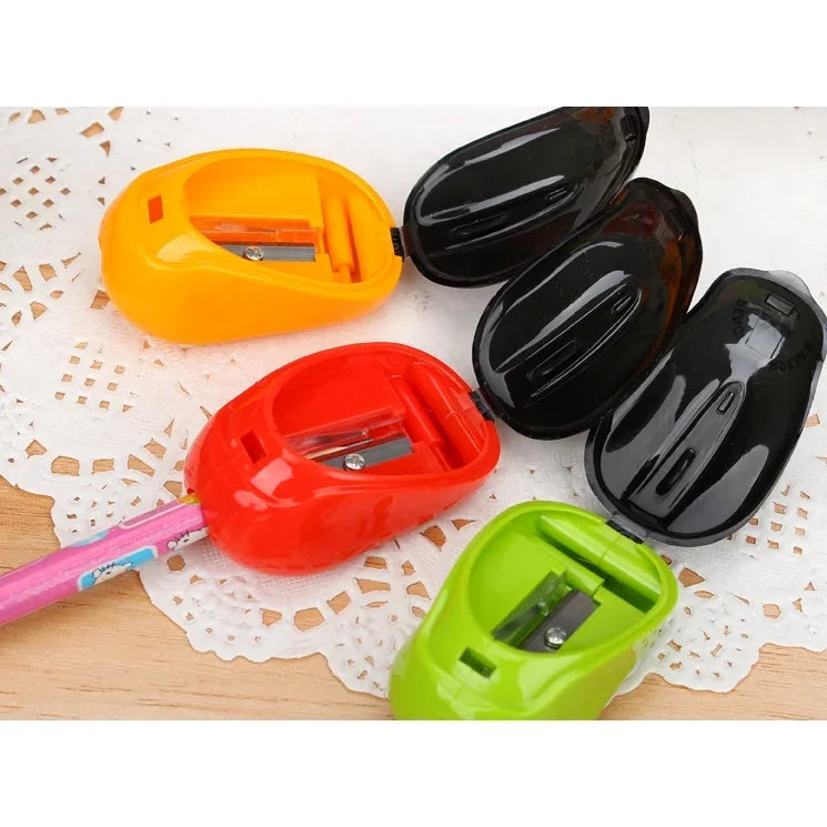 10 taille-crayons créatifs style souris, machine mécanique, fournitures scolaires et de bureau, livraison couleur aléatoire, style souris