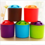 Lot de 10 boîtes de rangement multifonction créatives pour stylos, brosses à dents, fournitures scolaires et de bureau, couleur aléatoire, porte-stylo