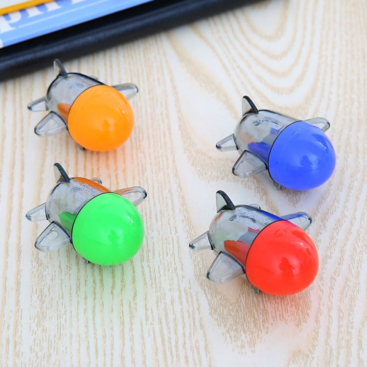 3 taille-crayons créatifs mignons de style petit avion, machine mécanique, fournitures scolaires de bureau, livraison de couleur aléatoire, style avion