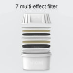 3 PCS Filtres de rechange multi-usage 7 couches originaux Xiaomi Youpin Viomi pour bouilloire-distributeur d'eau Viomi (HC0915 / HC0916), filtres multi-usage 7 couches