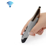 Souris sans fil intelligente portative 2,4 GHz innovante de style stylo pour PC portable, rouge, bleu, gris
