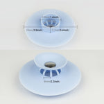 2 pièces bouchon de drain en silicone désodorisant pour évier, baignoire, protection de drain de sol