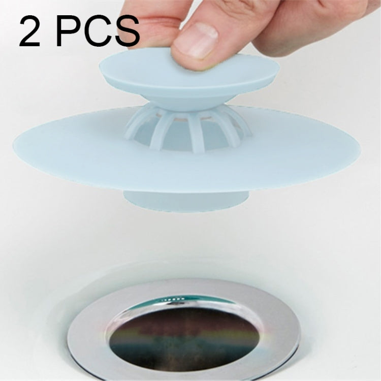 2 pièces bouchon de drain en silicone désodorisant pour évier, baignoire, protection de drain de sol