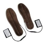 Semelles chauffantes rechargeables à batterie lithium pour garder les pieds au chaud, chaleur pendant 8-9 heures, Taille : 35-36, Taille : 35-36