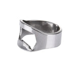 10 ouvre-bouteilles et canettes en métal style anneau, diamètre intérieur : 2,2cm, 10 pièces style anneau