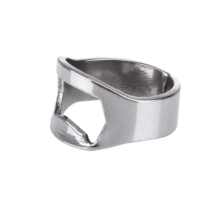 10 ouvre-bouteilles et canettes en métal style anneau, diamètre intérieur : 2,2cm, 10 pièces style anneau