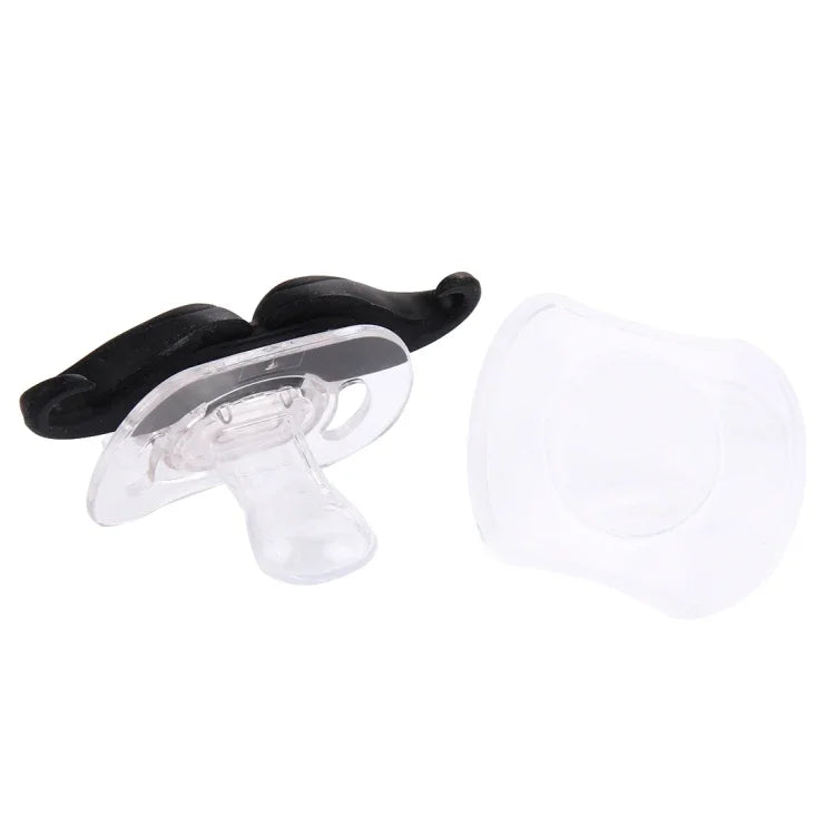 Sucette Bébé Détente Moustache Drôle, 2 Sucettes