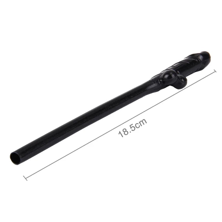 10 Pailles Dicky, Longueur : environ 19cm, Paille Dicky (Noir)