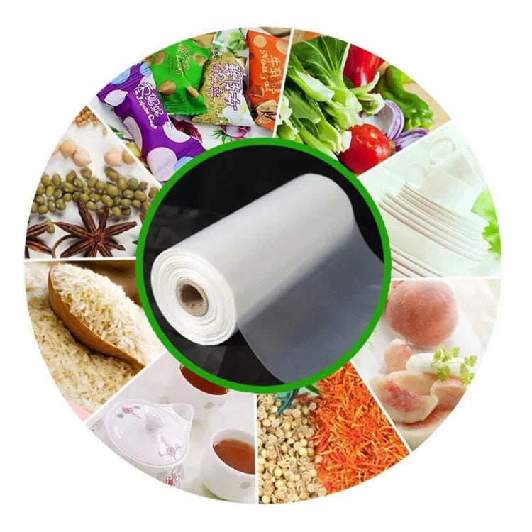 Sacs de conservation alimentaire en rouleau pour cuisine, sacs de conservation alimentaire, sacs à grains PE, taille : 25*35cm, taille : 25*35cm