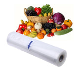 Sacs de conservation alimentaire en rouleau, sacs de conservation pour la cuisine, sacs PE pour garder les aliments frais, sacs à céréales, taille : 30 x 40 cm