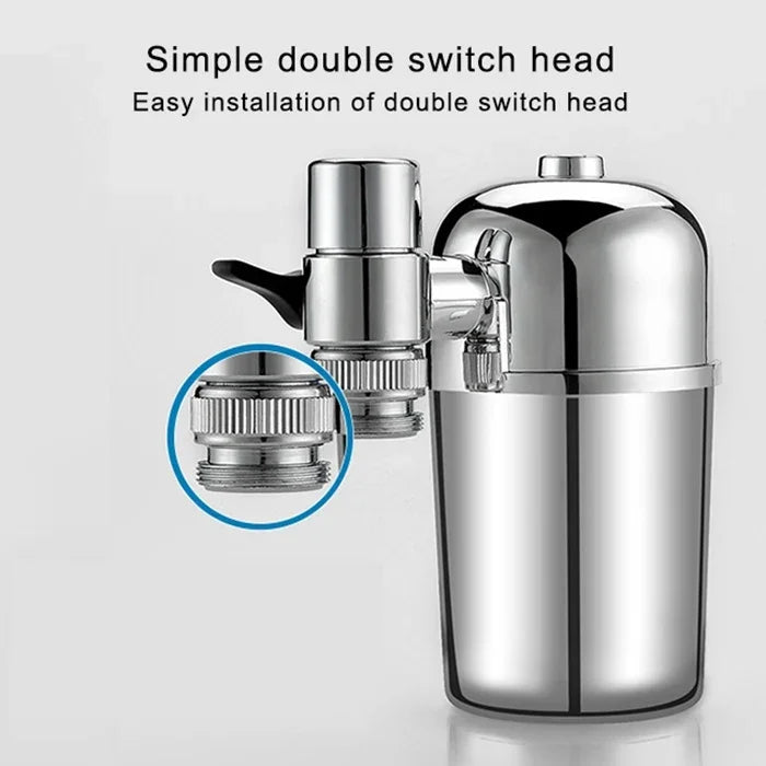 Système de filtration d'eau pour robinet de cuisine Wheelton, purificateur d'eau, capacité : 2,5L, H-102