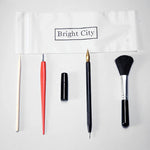 5 pièces/ensemble d'outils de peinture à gratter stylo à gratter détails du stylo réparation du stylo solution de peinture à gratter à usage spécial, 5 pièces/ensemble d'outils de peinture à gratter