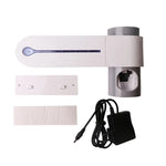 Distributeur automatique de dentifrice Stérilisateur UV ultraviolet pour brosse à dents Support de rangement