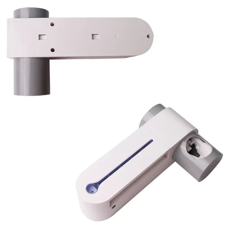 Distributeur automatique de dentifrice Stérilisateur UV ultraviolet pour brosse à dents Support de rangement