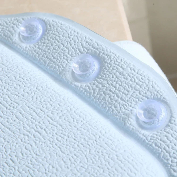 Accessoires de salle de bain Coussin de baignoire Appui-tête de baignoire Ventouse Coussin de bain étanche, Livraison couleur aléatoire, Taille : 31*21cm, Coussin de baignoire