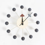 Horloge murale créative minimaliste avec boules circulaires, décoration murale bonbons, Horloge grande roue