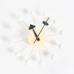 Horloge murale créative minimaliste avec boules circulaires, décoration murale bonbons, Horloge grande roue