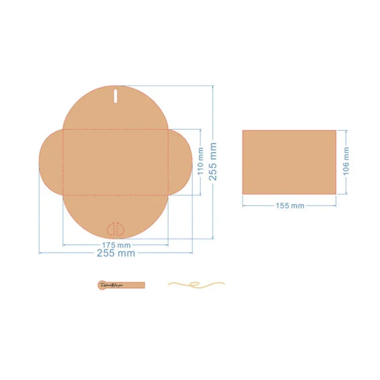 5 PCS Carte de vœux créative DIY en papier kraft rétro avec grandes fleurs séchées, carte d'anniversaire avec fleurs séchées
