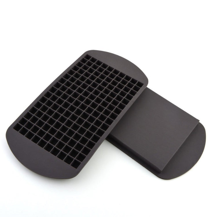 Plateaux à glaçons en silicone en forme de carré, 160 treillis, petits plateaux à glaçons de 1 cm, 160 alvéoles