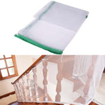Filet de Sécurité Épais 3m en Corde Tressée pour Balcon et Escalier, Sécurité Enfant