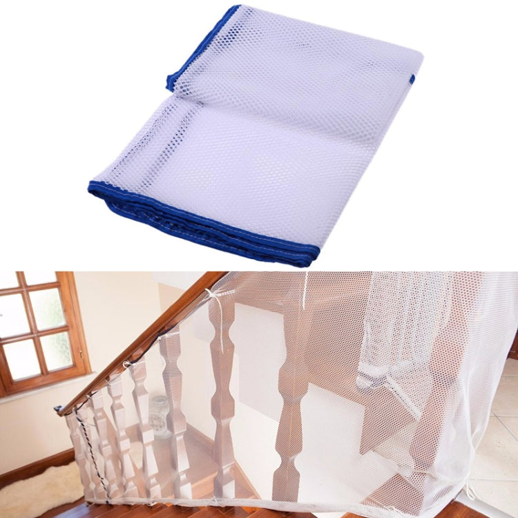 Filet de Sécurité Épais 3m en Corde Tressée pour Balcon et Escalier, Sécurité Enfant
