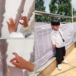 Filet de Sécurité Épais 3m en Corde Tressée pour Balcon et Escalier, Sécurité Enfant