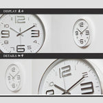 12 inch Creative Decorative Round Shape Living Room Simple Modern Quartz Wall Clock