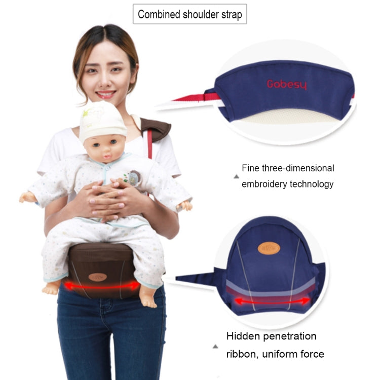 Porte-bébé ergonomique avec siège de hanche et bande réfléchissante pour bébés de 0 à 3 ans
