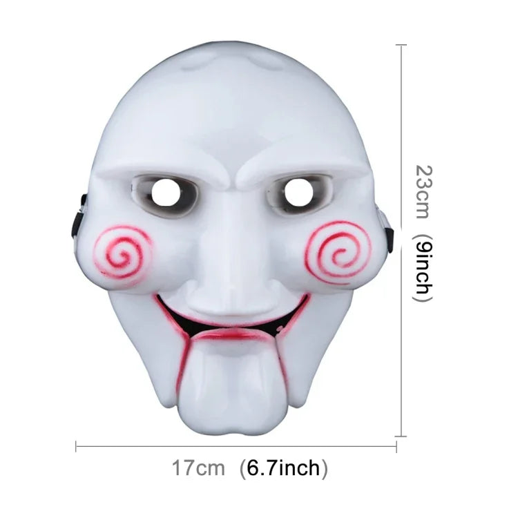 Masque d'Halloween en plastique Masque fantaisie pour fête d'Halloween, Fête