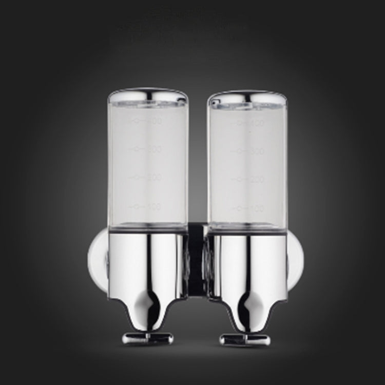 Distributeur manuel double pour hôtel, monté au mur, bouteille de liquide de lavage shampooing savon, capacité : 1000ml, 1000ml/argent, 1000ml/noir, 1000ml/or, 1000ml/transparent, 1000ml/blanc, 1000ml/rouge foncé