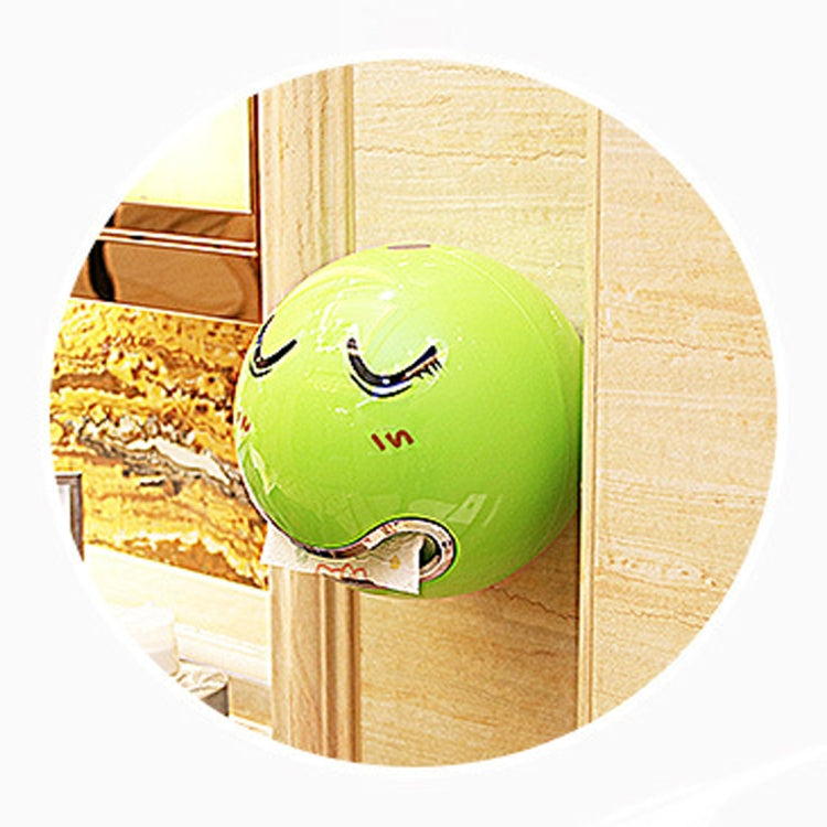 Porte-papier toilette étanche créatif Tryitgo Expressions motif pour salle de bain, taille : 16,5*18,5cm