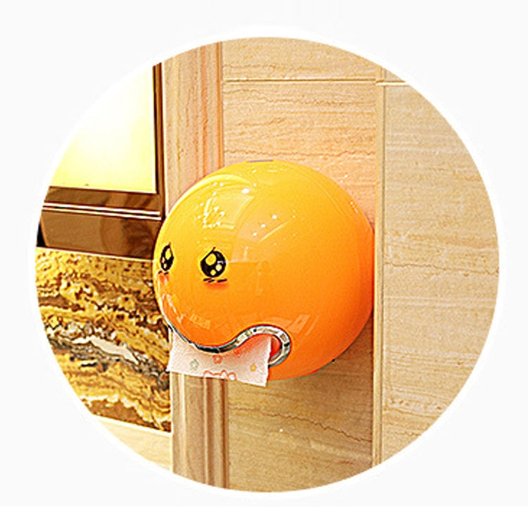 Porte-papier toilette étanche créatif Tryitgo Expressions motif pour salle de bain, taille : 16,5*18,5cm