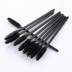 50 PCS Brosses à Cils Jetables Maquillage Cosmétique Brosses à Maquillage Outils de Style pour les Yeux