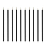 50 pinceaux eyeliner cosmétiques pour les yeux, outils de maquillage