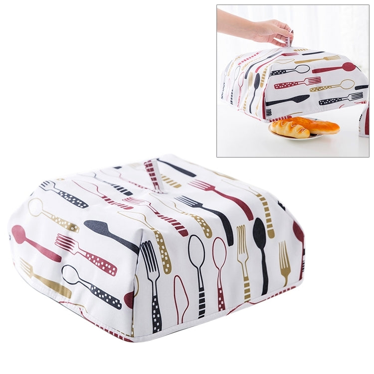Housse de conservation des aliments pliante épaissie en feuille d'aluminium, taille : L (37 x 37 x 15 cm), taille : L rouge