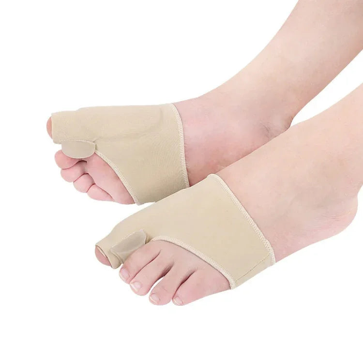 1 paire de manchons correcteurs d'hallux valgus en SEBS, pour le soin des pieds, anneau spécial pour gros orteil, attelle orthopédique pour soulager les hommes/femmes, taille : S