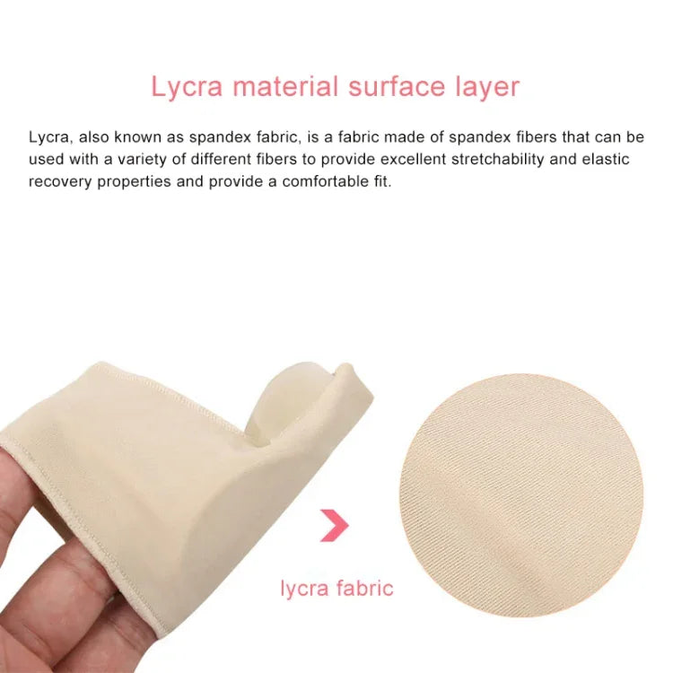1 paire de manchons correcteurs d'hallux valgus en SEBS, pour le soin des pieds, anneau spécial pour gros orteil, attelle orthopédique pour soulager les hommes/femmes, taille : S