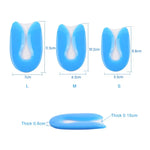 Talonnette en U, douce et confortable, absorbant les chocs, en silicone, taille : S (30-34), taille : S (30-34)