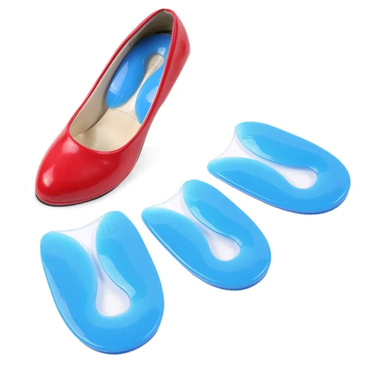 Talonnette en U, douce et confortable, absorbant les chocs, en silicone, taille : S (30-34), taille : S (30-34)