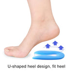 Talonnette en U, douce et confortable, absorbant les chocs, en silicone, Taille : M(35-39), Taille : M(35-39)