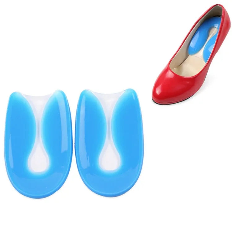 Talonnette en U, Douce et Confortable, Absorption des Chocs, Semelle Intérieure en Silicone, Taille : L(40-45), Taille : L(40-45)