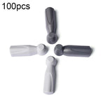 100 pcs HTG-005 petite marteau boucle magnétique antivol étiquette sonore et magnétique EAS pour produits supermarché, livraison couleur aléatoire, HTG-005 petit marteau