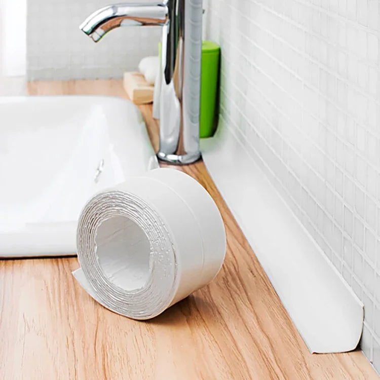 Ruban étanche et anti-moisissure en PVC pour cuisine et salle de bain, taille : 38 mm x 3,2 m