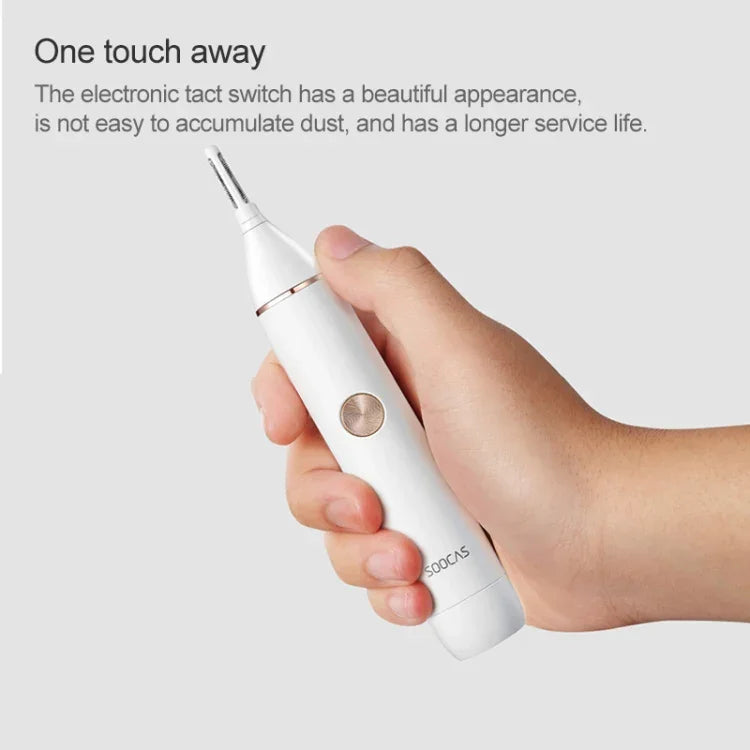 Original Xiaomi SOOCAS N1 Tondeuse à poils de nez électrique portable et étanche