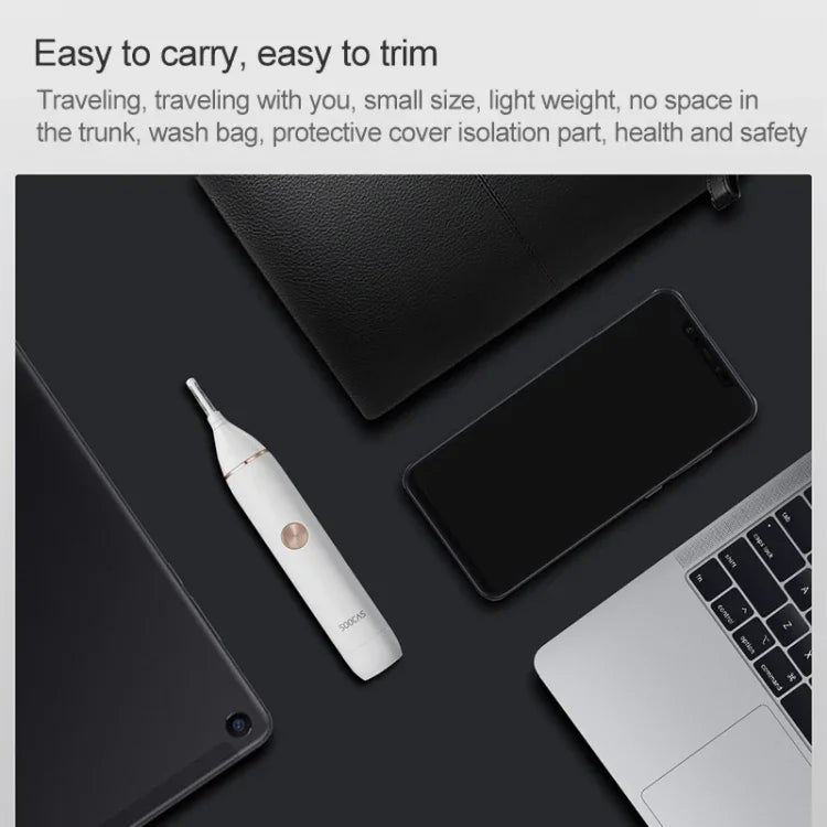 Original Xiaomi SOOCAS N1 Tondeuse à poils de nez électrique portable et étanche