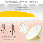 Gant de gommage relaxant de spa pour le corps, la douche, le bain, avec brosse de massage anti-cellulite en TPR