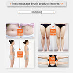 Gant de gommage relaxant de spa pour le corps, la douche, le bain, avec brosse de massage anti-cellulite en TPR