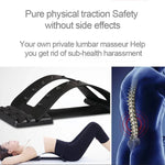 Thérapie magnétique 18 aimants civière dorsale stabilisatrice traction lombaire masseur de taille