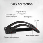 Thérapie magnétique 18 aimants civière dorsale stabilisatrice traction lombaire masseur de taille