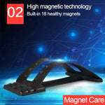 Thérapie magnétique 18 aimants civière dorsale stabilisatrice traction lombaire masseur de taille